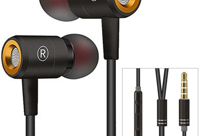 400 Stereo Headphone Ear 3.5Mm In-Ear Wired Earphones (1)