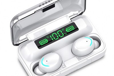 400 Wireless Earphone Headphone Mini In-ear Earbuds Sports Gaming (3)