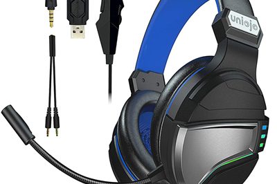 4003.5mm Wired Headset Stereo Headphone Mic Volume Noise Cancelling (4)