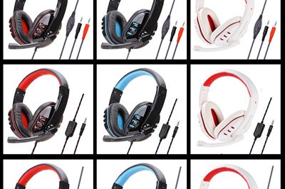 400For Sony PlayStation 4 Pro Gaming Wired Headphone Mic (1)