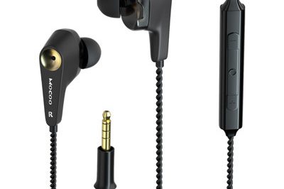 400Top Quality Earphones & Headphone Dual Driver Wired Sport Earbuds (4)