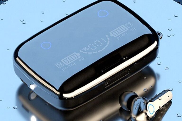 Waterproof Led Display Sport Music Headset Wireless Earphone (3)