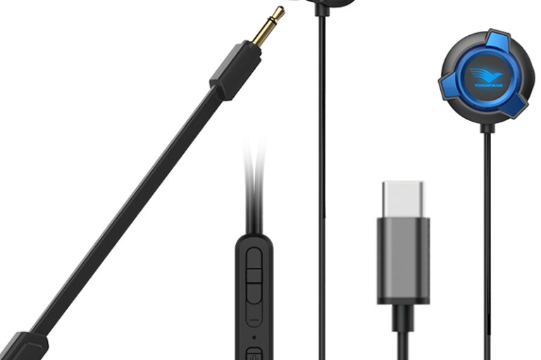 Wired Earphones With Microphone 3.5 mm Jack Dual drivers (4)