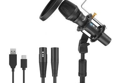 400Dynamic Microphone Live Streaming from Home Desktop Recording (4)