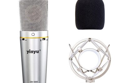 400Manufacture large diaphragm mic professional studio microphone (1)