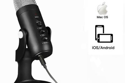 400phone live streaming recording Desktop Studio Broadcasting Microphone (6)