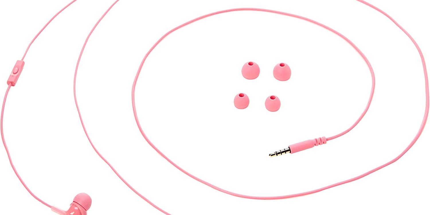 Black In-ear Wired Earbuds With Microphone (3)