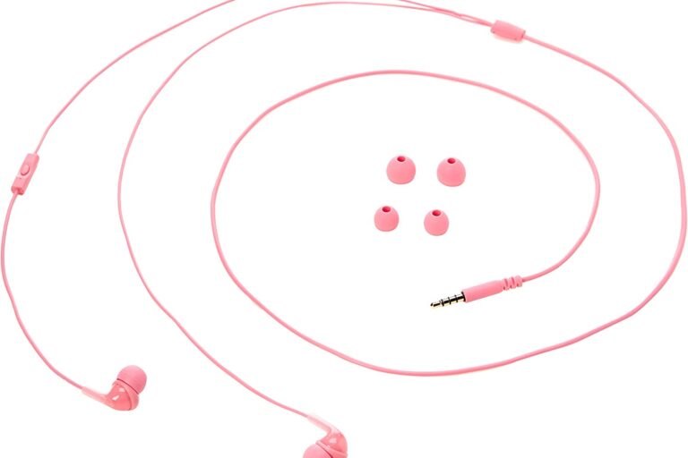 Black In-ear Wired Earbuds With Microphone (3)