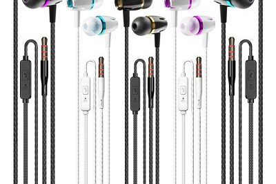 Earbuds Wired With Microphone Pack Of 5 (6)