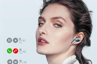 Ipx7 Waterproof Bluetooth Headphones With Microphone (5)