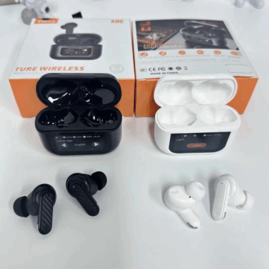  ANC Wireless Earbuds with Multiple Screensavers