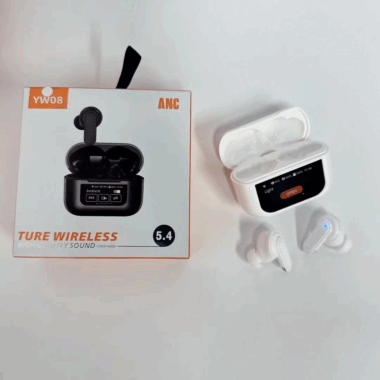  ANC Wireless Earbuds with Multiple Screensavers