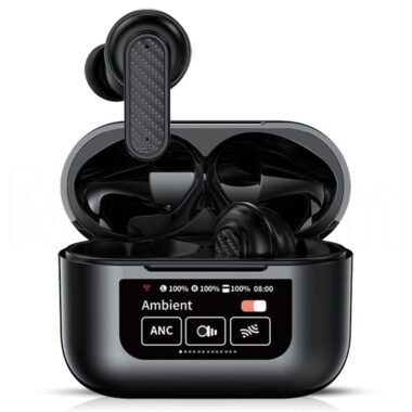 ANC Wireless Earbuds with Multiple Screensavers