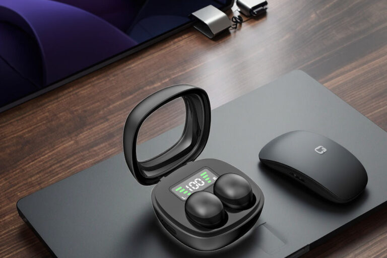 MINI 13-T Wireless Open Earphones – Digital Display TWS Stereo Earbuds for Mobile Phones (2) MINI 13-T Wireless Open Earphones