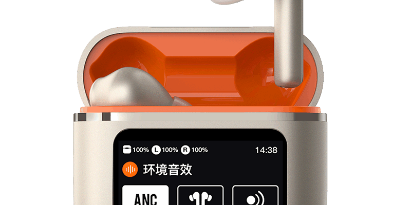 Waterproof Wireless Earbuds with Display