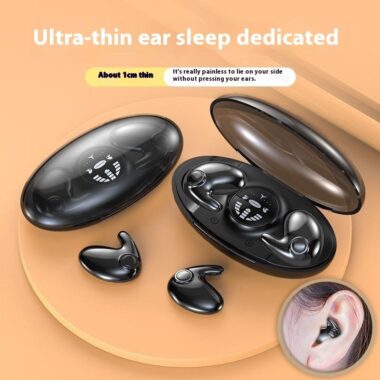 on-ear wireless TWS earbuds for sleeping