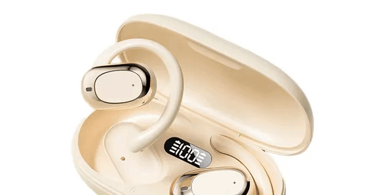 Rotatable hanging ear wireless sports