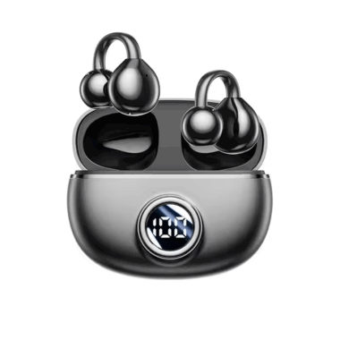 Wireless LED digital display earbuds